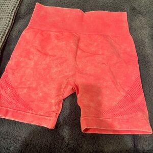 *Never Worn* SHEIN Vibrant Coral Athletic Shorts